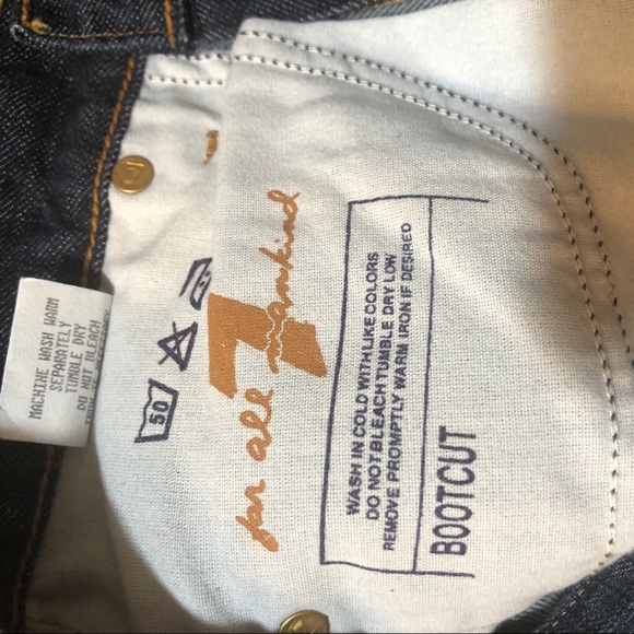 7 for all mankind bootcut jeans size 30 - Picture 10 of 15